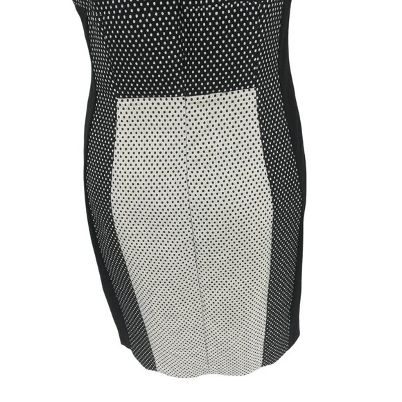 Yoana Baraschi Polka Dot Sleeveless Sheath Dress Size 6 Anthro Stretch Knit - Picture 8 of 10